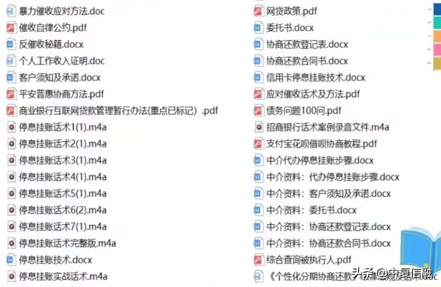 中信怎么停息挂账？中复信融：5大步骤教你停息挂账实操技术