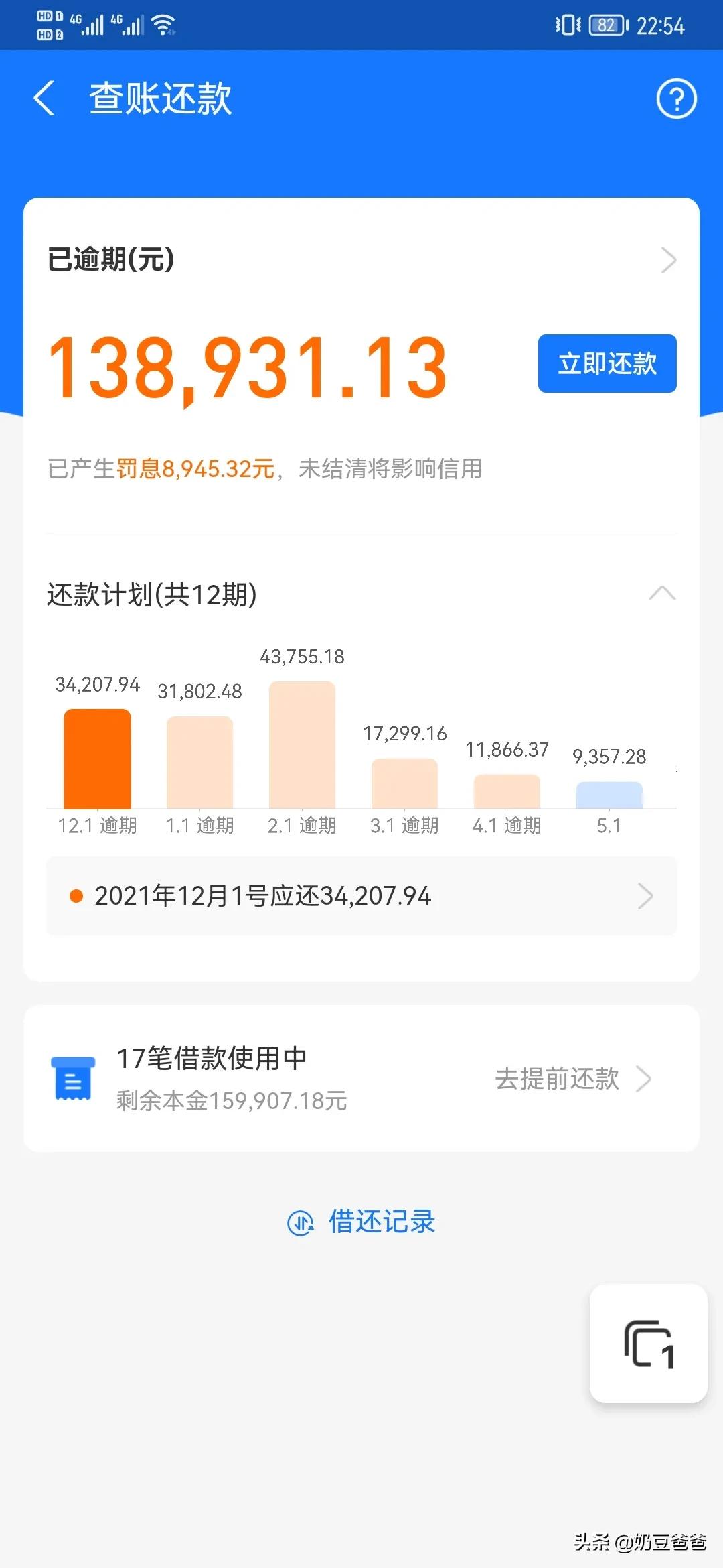 欠60万网贷无力偿还什么后果？帮同学网贷60万，无法按期偿还，你相信有这么傻的人吗？