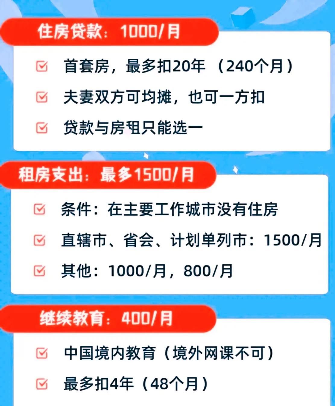 个人所得税退税免税有什么条件怎么办理？免征个人所得税扣除退税项目详情