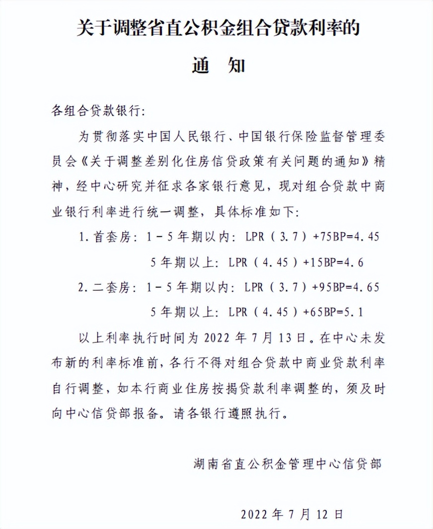 公积金贷款买房利息，公积金组合贷款利率上浮