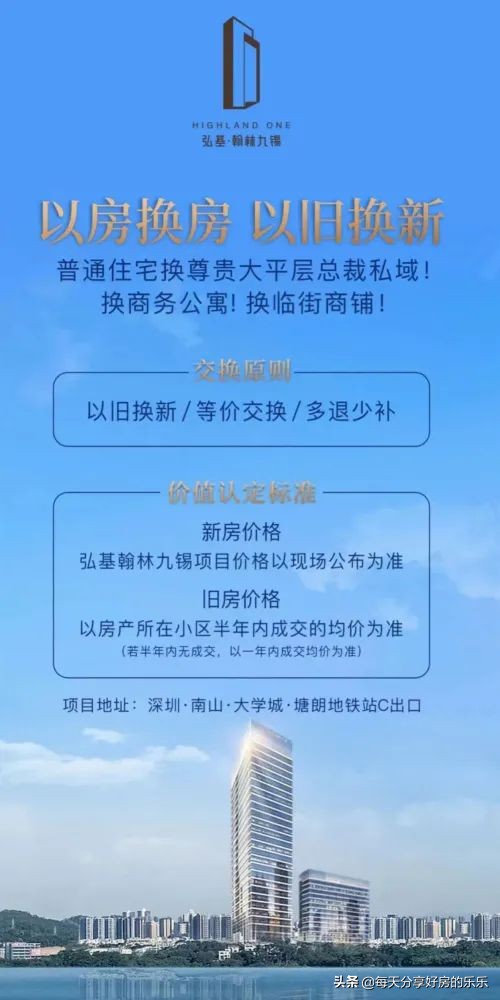 深圳以房换房怎么运作好呢？以房换房，以旧换新！深圳这家开发商的骚操作，奇葩到家了……