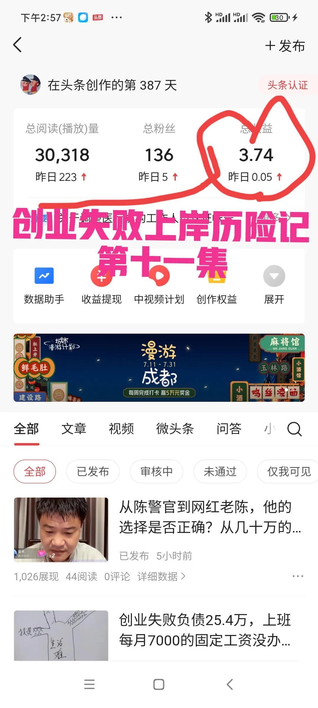 创业失败负债，创业失败负债50万