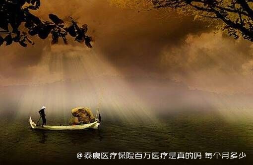 泰康医疗保险百万医疗是真的吗 每个月多少钱 