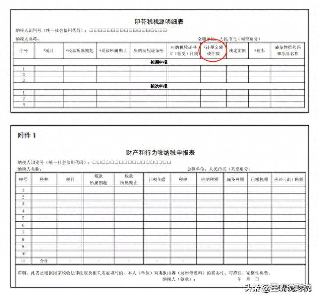 印花税年度申报（印花税季报和年报怎么申报）