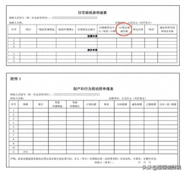 印花税年度申报（印花税季报和年报怎么申报）