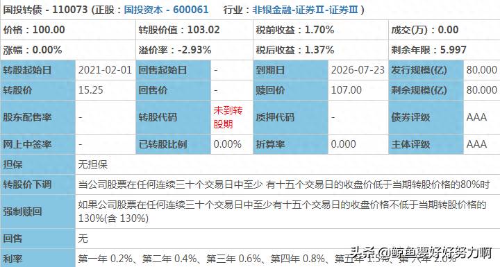 国投发债什么时候上市？