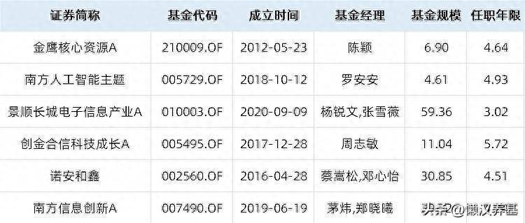 哪些是科技创新股票基金？