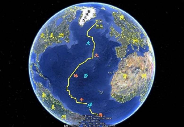 大西洋海岭由什么板块碰撞大西洋西部边缘的深海沟？