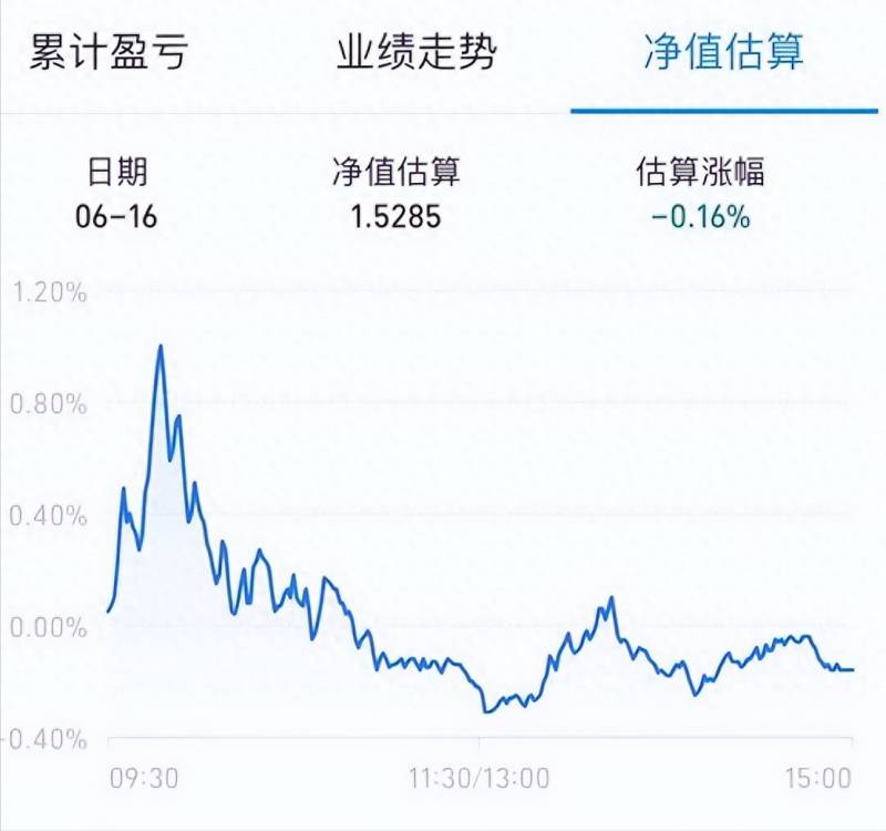 基金在哪里看实时涨跌？