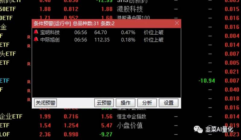股票交易软件预警功能怎么用如何使用通达信股票行情？