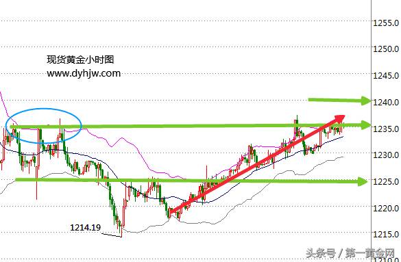 黄金走势图怎么看懂？