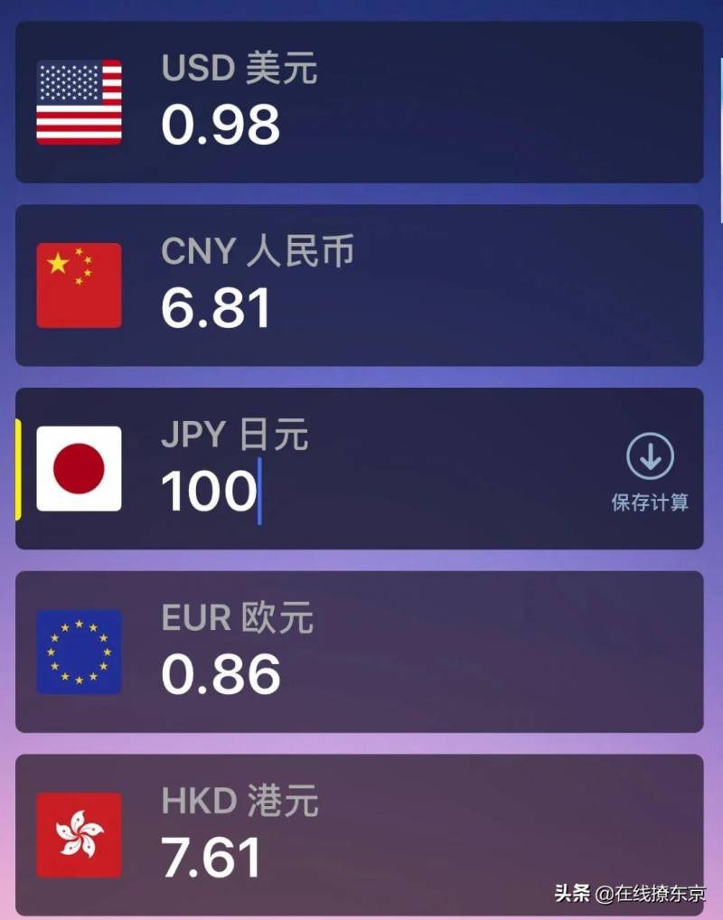 日元兑美元最高的时候是多少？