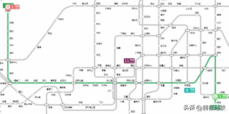 深圳地铁1号线开通于哪一年？