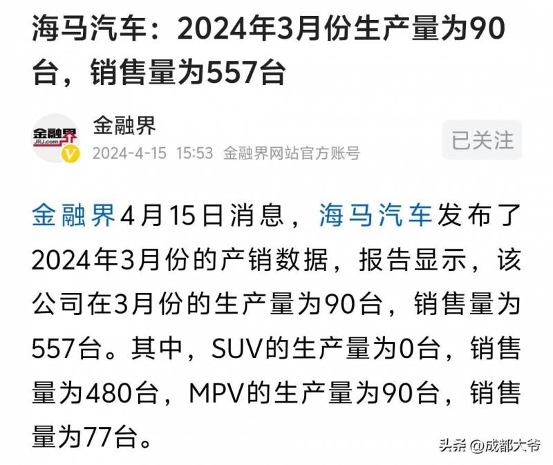 海马汽车还在生产吗？了解其当前生产状况与发展动向