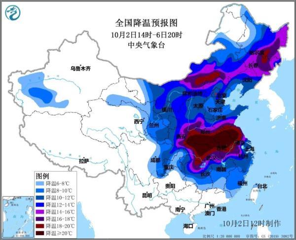 在发布寒潮预警后，还伴有什么天气？寒潮与高温预警同时发布，咋回事？