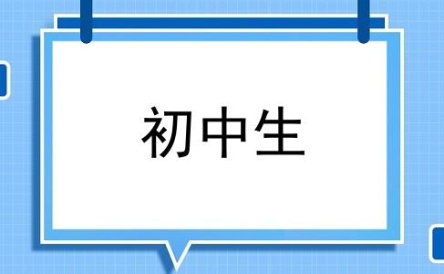 初中生