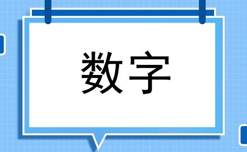 数字