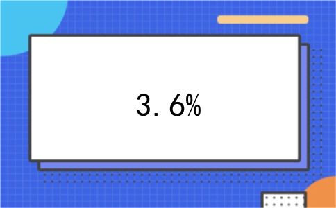 3.6%