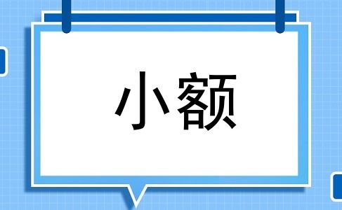 小额