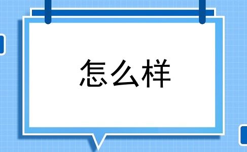 怎么样